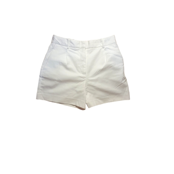 Zara Pants - Zara White Cotton shorts Size Medium